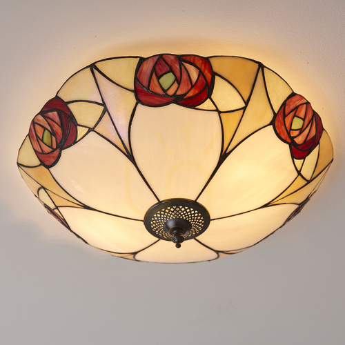 Prüfen Ingram Tiffany Multicolor Plafond 64182 Interiors.