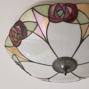 Ingram Tiffany Multicolor Plafond 64182 Interiors. small 9