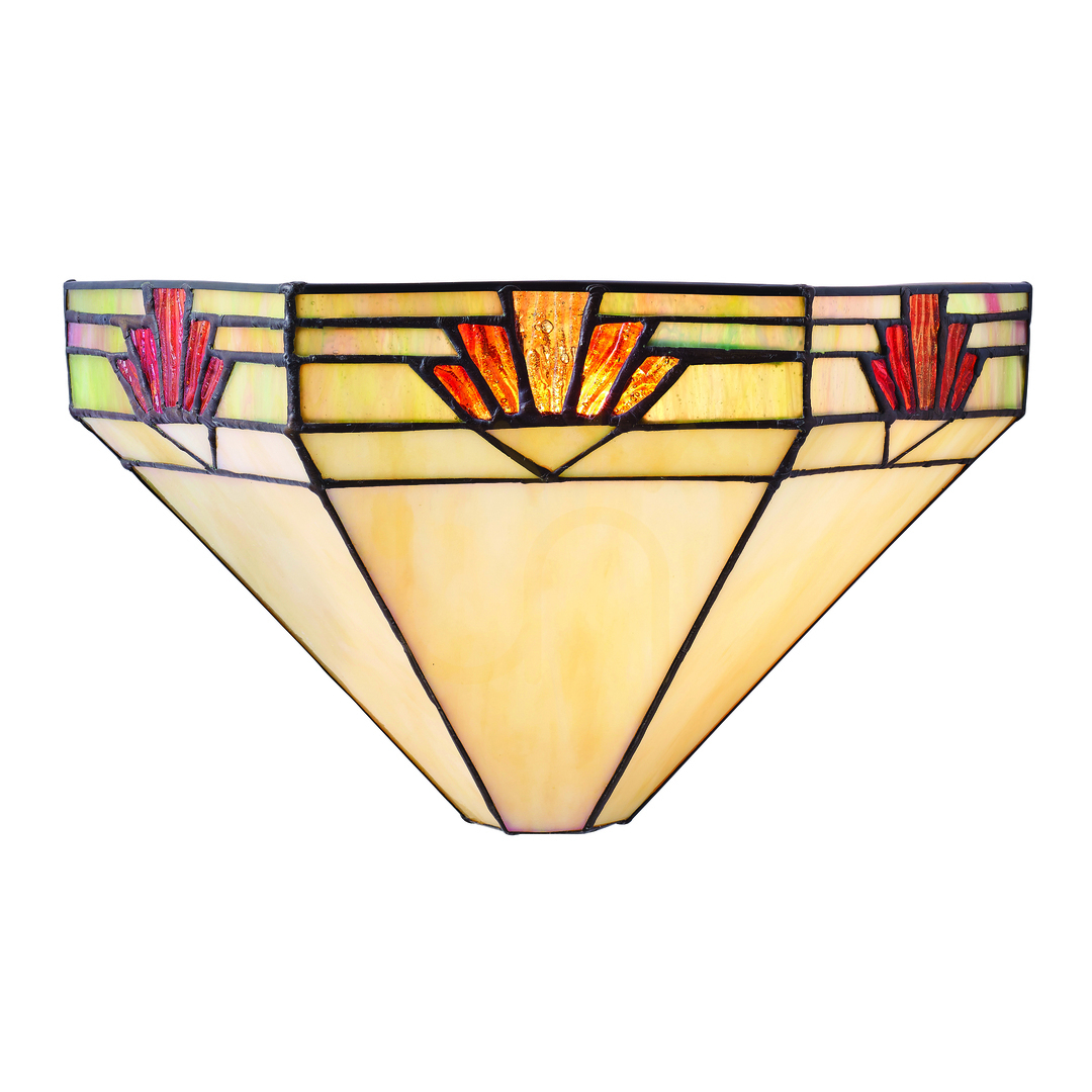 Nástěnná Tiffany lampa Interiors Nevada multicolor 64288
