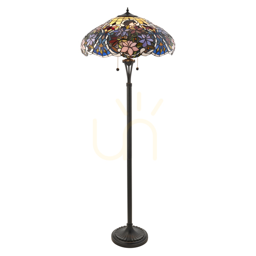 Prüfen Sullivan Tiffany Multicolor Stehlampe 64323 Inneneinrichtung.