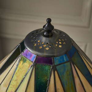 Tischlampe Tiffany Multicolor Interiors 70367 small 5