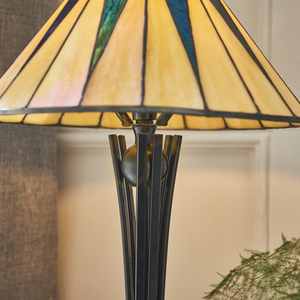 Tischlampe Tiffany Multicolor Interiors 70367 small 6