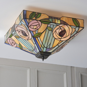 Willow Tiffany Multicolor Plafond 70698 Interiors. small 3