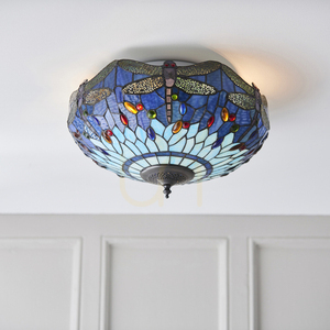 Libelle Tiffany Blau Plafond 70722 Interiors. small 5