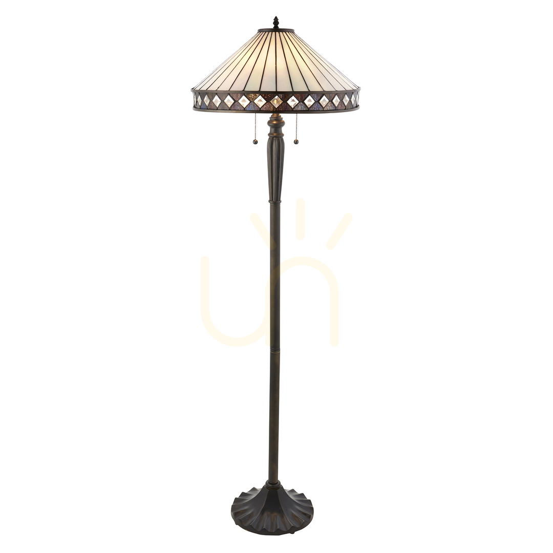 Lampă de podea Tiffany Interiors Fargo multicolor 157,5 cm 70936