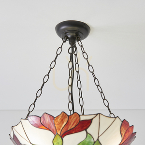 Pendelleuchte Interiors Botanica Tiffany Multicolor 70946 small 1