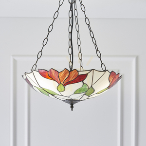 Pendelleuchte Interiors Botanica Tiffany Multicolor 70946 small 3