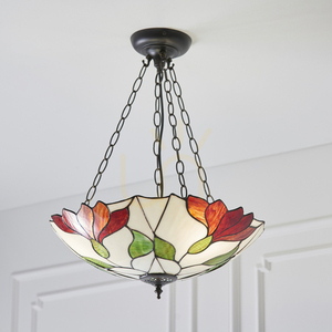 Pendelleuchte Interiors Botanica Tiffany Multicolor 70946 small 5