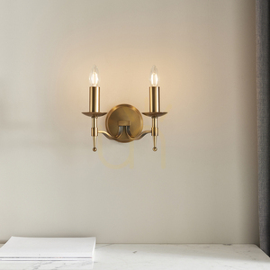 Stanford Messing Wandleuchte CA1W2B Interiors small 1