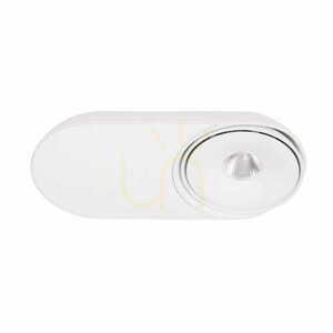 Plafon Max Light Vector C0267 biały LED 10W 3000K 20,6 cm small 1