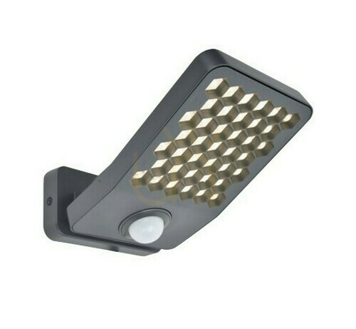Prüfen Außenwandleuchte Lutec Atlantis LED 14W grau Aluminium 7801602118