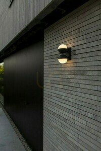 Außenwandleuchte Lutec LOOMA LED 7,8W 2-flammig grau Aluminium 5138003118 small 2