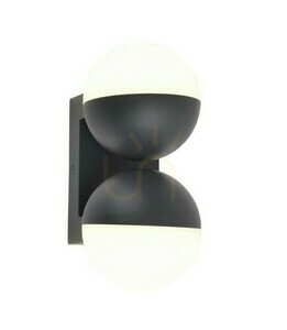 Außenwandleuchte Lutec LOOMA LED 7,8W 2-flammig grau Aluminium 5138003118 small 0