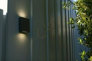 Lutec PILI 5102601125 LED-Außenwandleuchte, dunkelgrau, 8,5 W small 1
