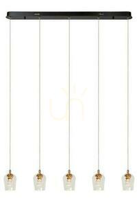 Pendelleuchte Lucide BERLIANE 5-flammig Gold LED 00430/20/60 small 0