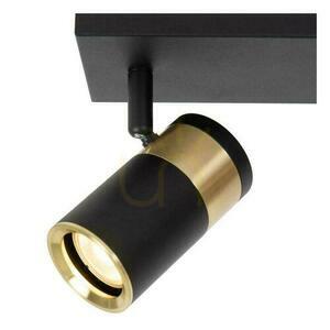 Plafond Lucide GORIK schwarz Gold 2x GU10 LED CCT 53909/02/30 small 2