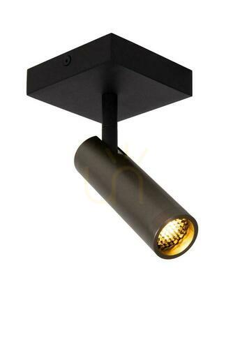 Prüfen Plafond Lucide GRADO grau Aluminium LED dimmbar 22974/01/15