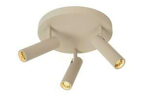 Plafond Lucide GRADO braun 3-flammig LED dimmbar Aluminium 22974/13/41 small 0