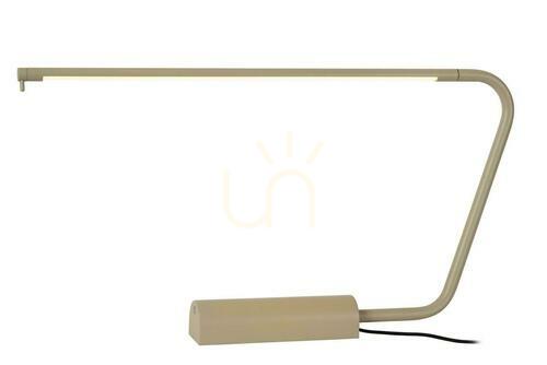 Prüfen Schreibtischlampe Lucide Madison LED Braun Schwarz 44503/06/41