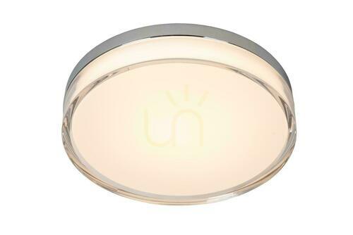 Prüfen Plafond Lucide PLANO LED 28 cm Silber IP44 dimmbar 78151/18/61