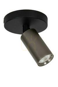 Plafond Lucide RITMO braun schwarz LED dimmbar Aluminium 09942/01/97 small 1