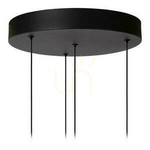 Pendelleuchte Lucide TAMINO 4-flammig schwarz Metall Glas 74419/20/30 small 6