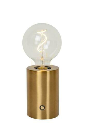 Prüfen Tischleuchte Lucide VIVO Gold LED dimmbar Metall 52502/01/02