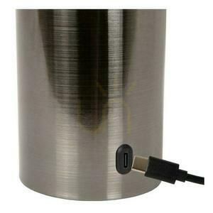 Tischleuchte Lucide VIVO grau Metall LED dimmbar 52502/01/08 small 4