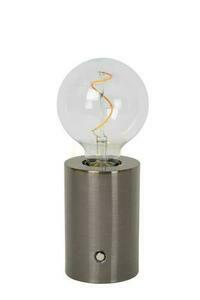 Tischleuchte Lucide VIVO grau Metall LED dimmbar 52502/01/08 small 1