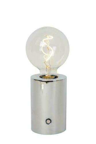 Prüfen Tischleuchte Lucide VIVO silber LED 1W dimmbar Metall 52502/01/11