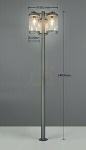 Trio SAMBESI Lichtpfosten 404160342 small 2
