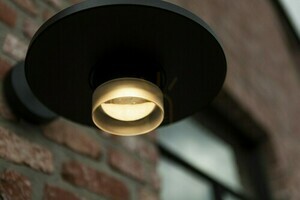 Außenwandleuchte Lutec PLATO schwarz LED 7W Aluminium 5213402012 small 5
