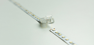 LED PRO G MINI Stecker für einfarbige COB 8mm 2-seitige LED Streifen small 2