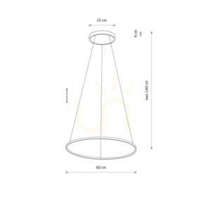 CIRCOLO LED-Pendelleuchte M 11604 Nowodvorski small 6