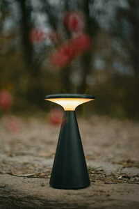 Tischlampe Max Light Funghi T0063 schwarz LED dimmbar 20 cm IP44 small 3