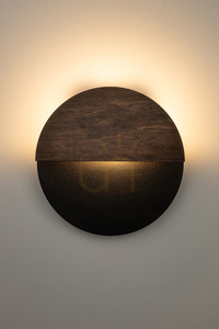 Wandleuchte Sigma LUNA S schwarz/Wenge LED 7W 350 lm 40860 small 1