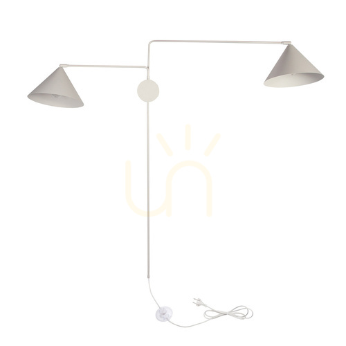 Prüfen Wandleuchte Sigma MAGIC 2xE27 grau-beige 40932