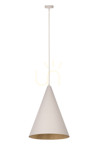 Prüfen Pendelleuchte Sigma VESUVIO 1xE27 beige gold 35 cm 41066