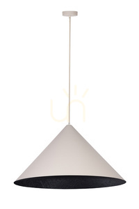 Pendelleuchte Sigma VESUVIO 1x E27 beige schwarz 70 cm SKU 41072 small 1