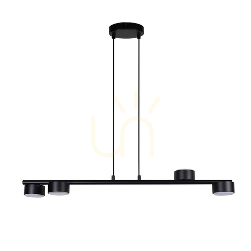 Prüfen Pendelleuchte Sigma PUNTO 4xGX53 schwarz 40821