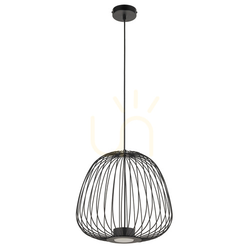 Prüfen Pendelleuchte Sigma BELL PLUS 1x GX53 schwarz 33 cm 40878