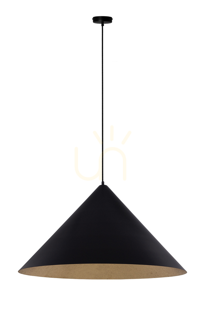 Aussicht Pendelleuchte Sigma VESUVIO 3xE27 Schwarz Gold 70 cm 41038 Pendelleuchte Sigma VESUVIO 3xE27 Schwarz Gold 70 cm 41038