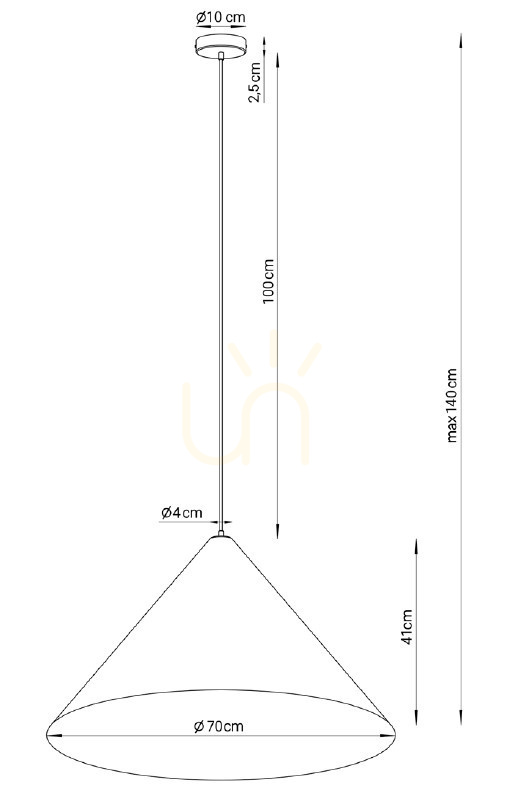 Anzeige Pendelleuchte Sigma VESUVIO 3xE27 Schwarz Gold 70 cm 41038 Pendelleuchte Sigma VESUVIO 3xE27 Schwarz Gold 70 cm 41038