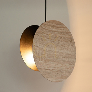 Pendelleuchte Sigma TOLA 1xE27 schwarz Eiche SKU 41091 small 1