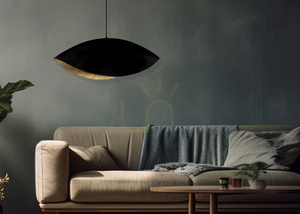 Pendelleuchte Sigma SONA 1xE27 schwarz gold 65 cm 41097 small 1
