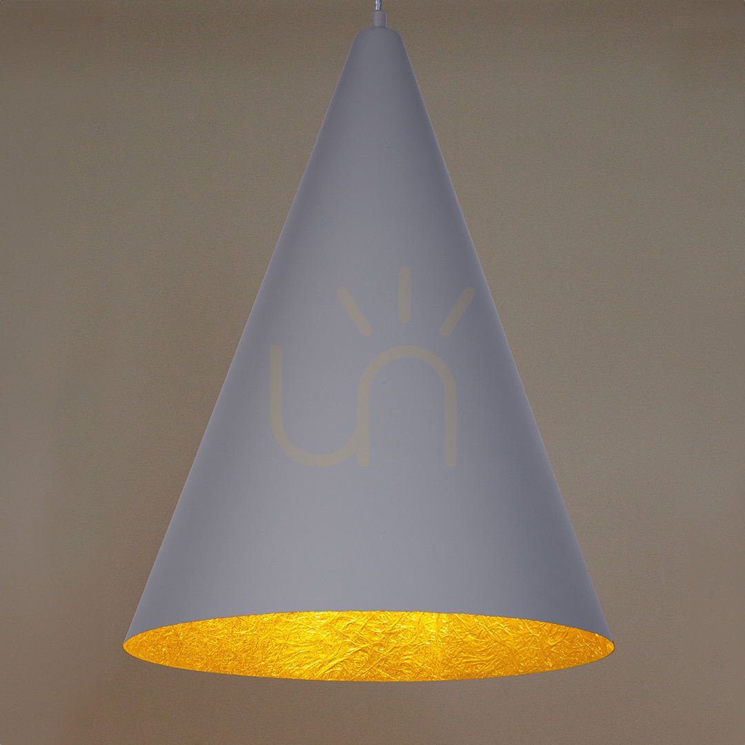 Aussicht Pendelleuchte Sigma VESUVIO Grau Gold E27 35 cm 41046 Pendelleuchte Sigma VESUVIO Grau Gold E27 35 cm 41046