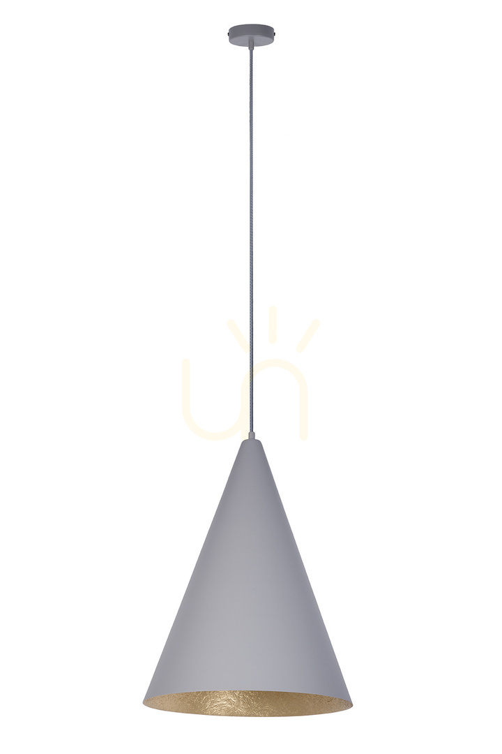Prüfen Pendelleuchte Sigma VESUVIO Grau Gold E27 35 cm 41046 Pendelleuchte Sigma VESUVIO Grau Gold E27 35 cm 41046