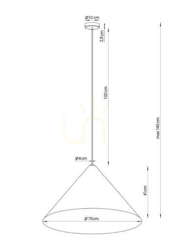 Prüfen Pendelleuchte Sigma VESUVIO grau schwarz E27 70 cm 41052