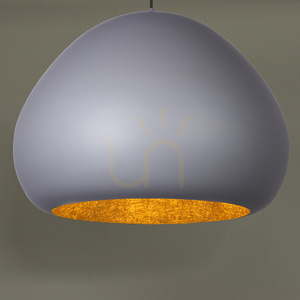 Pendelleuchte Sigma LAVA grau-gold 1xE27 52 cm 41078 small 1