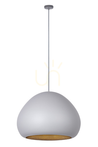 Prüfen Pendelleuchte Sigma LAVA grau-gold 1xE27 52 cm 41078